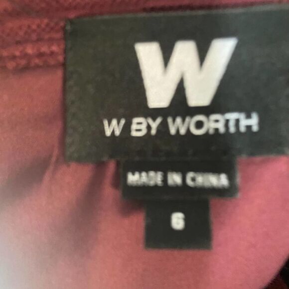 W by Worth -- Texture Color Block Dress -- Size 6 - Picture 9 of 12